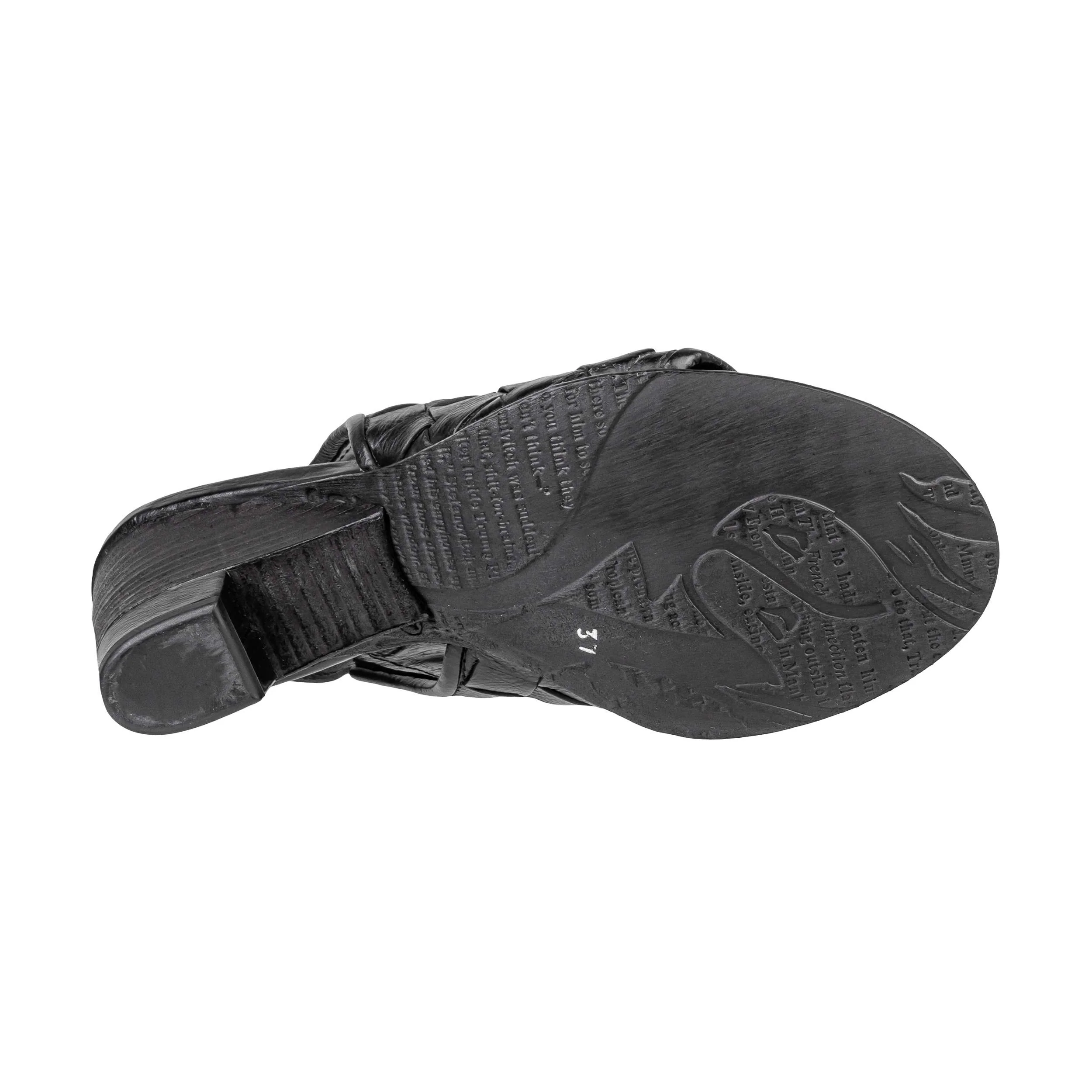 A.S.98 C04004 SANDALI PORTER NERO - Image 4