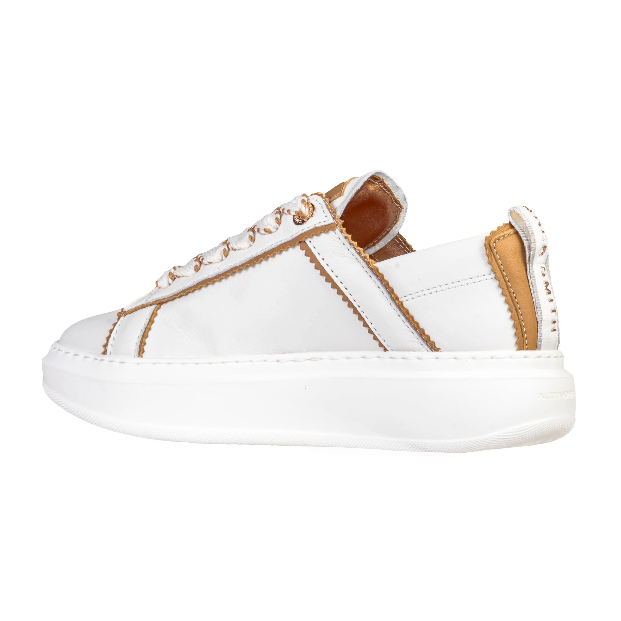ALEXANDER SMITH WEMBLEY WMN UNLINED WHITE-LIGHT COGNAC - Image 3