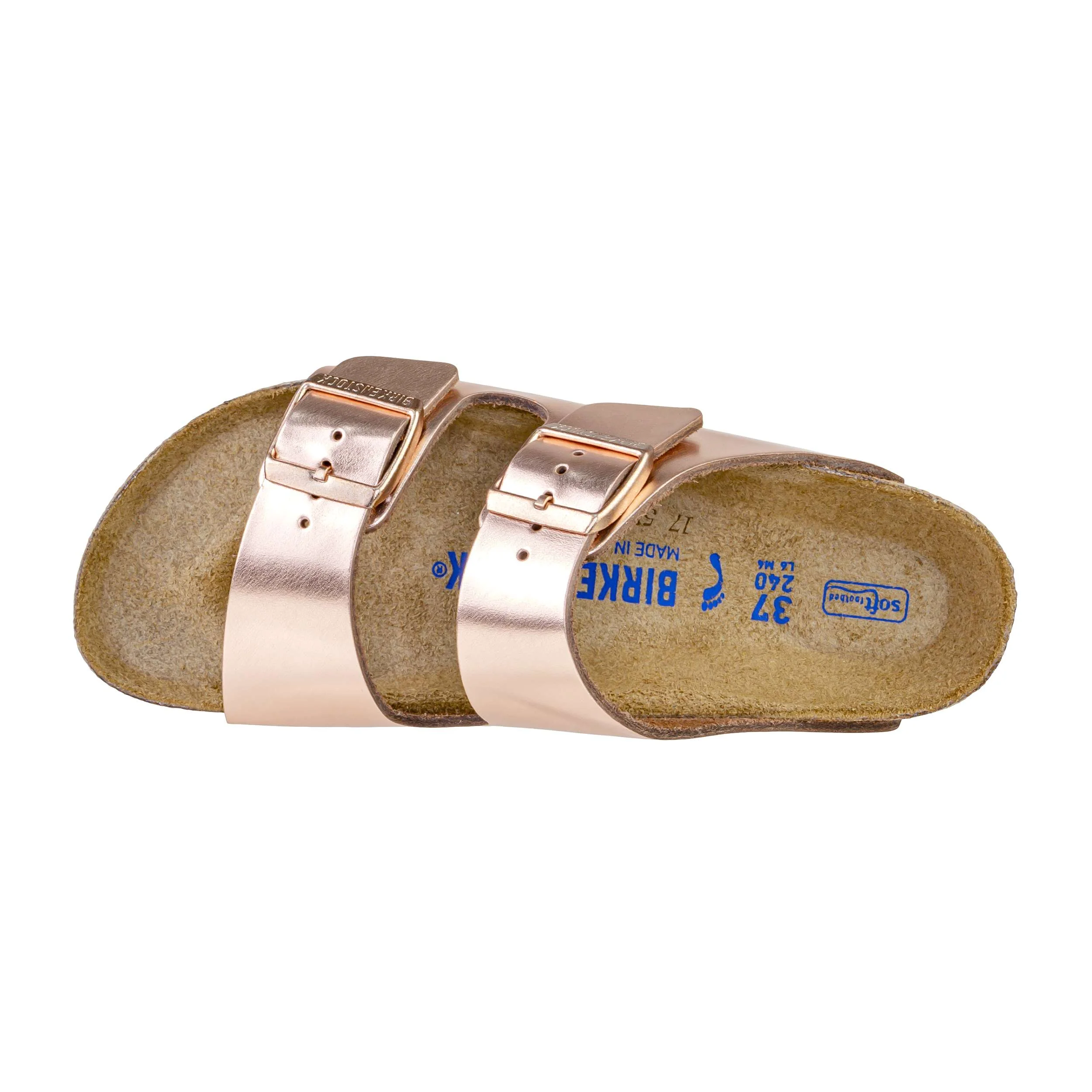 BIRKENSTOCK 952093 ARIZONA SOFT FOOTBED METALLIC COPPER - Image 3