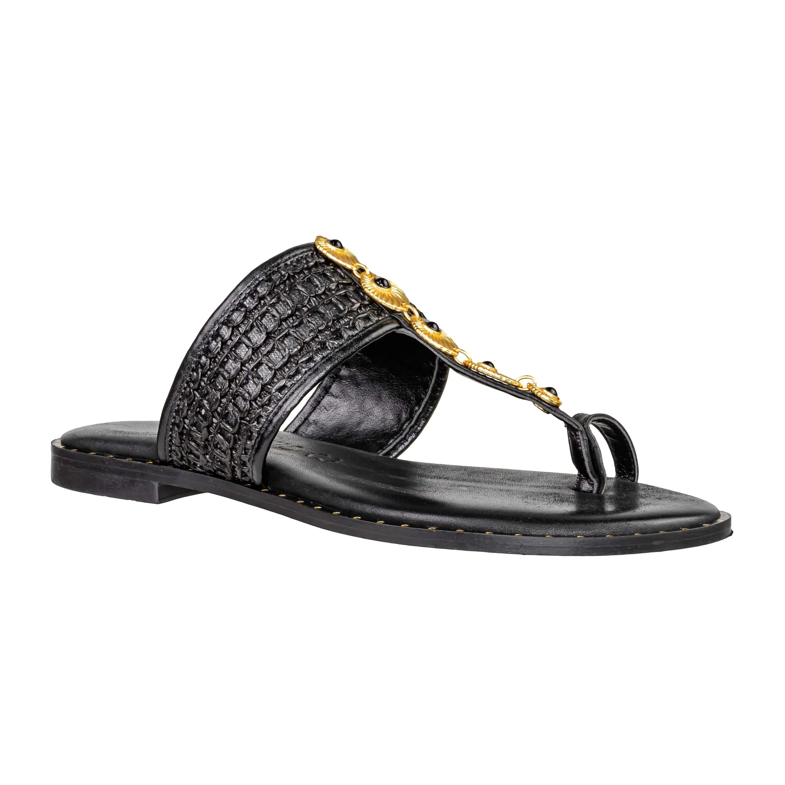 CARYATIS 62150 SONIA SANDAL BLACK - Image 2