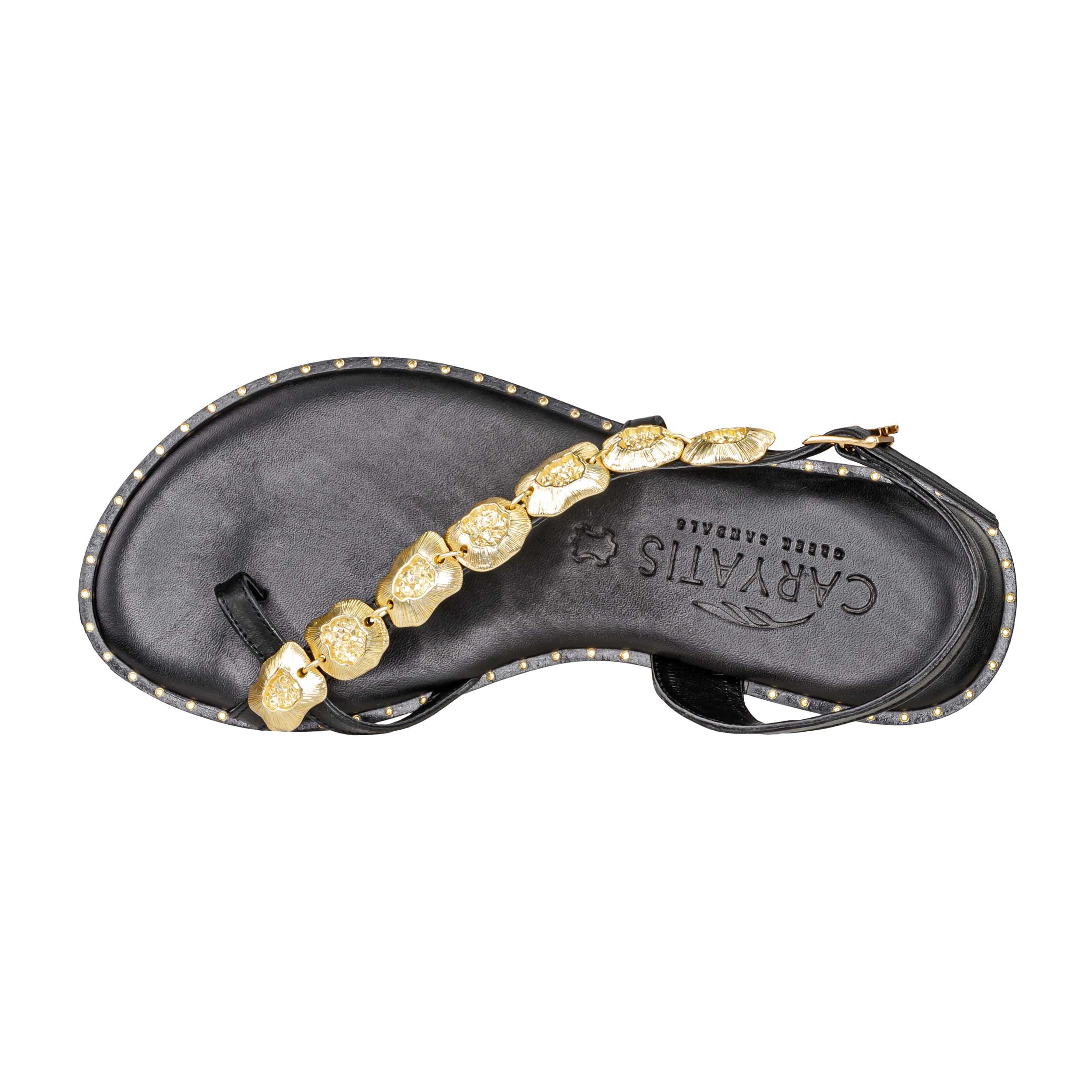 CARYATIS 621629 ISMINI SANDAL BLACK - Image 3