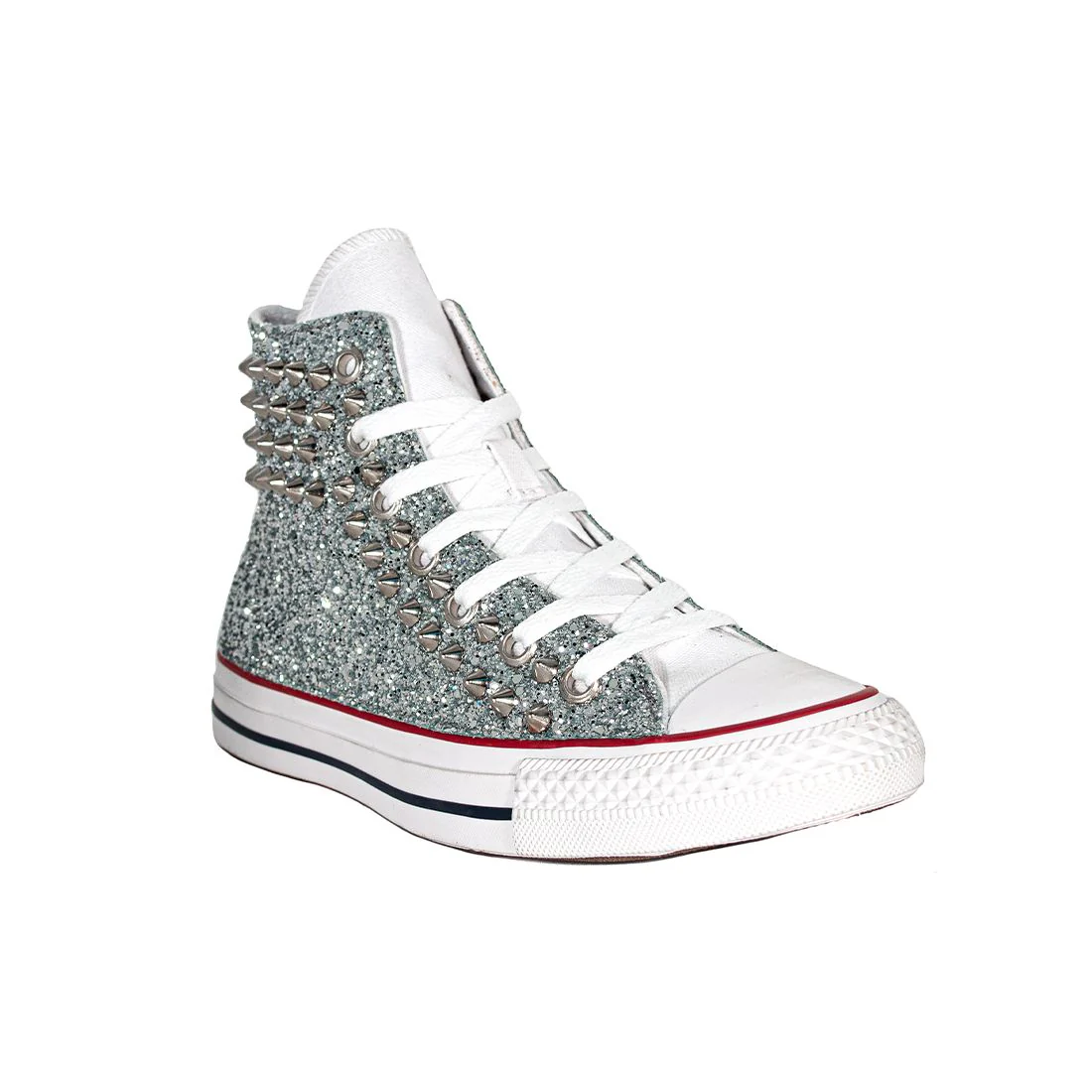 CONVERSE PERSONALIZZATE ARGENTO DEVON - Image 3