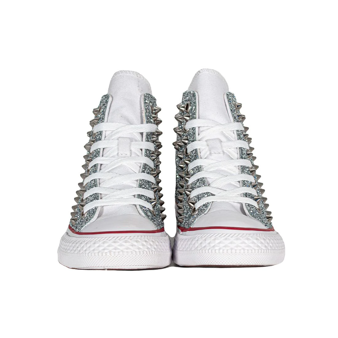 CONVERSE PERSONALIZZATE ARGENTO DEVON - Image 4