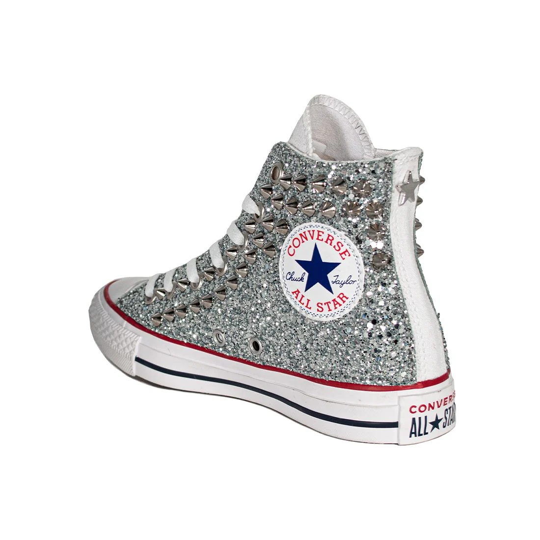 CONVERSE PERSONALIZZATE ARGENTO DEVON - Image 5