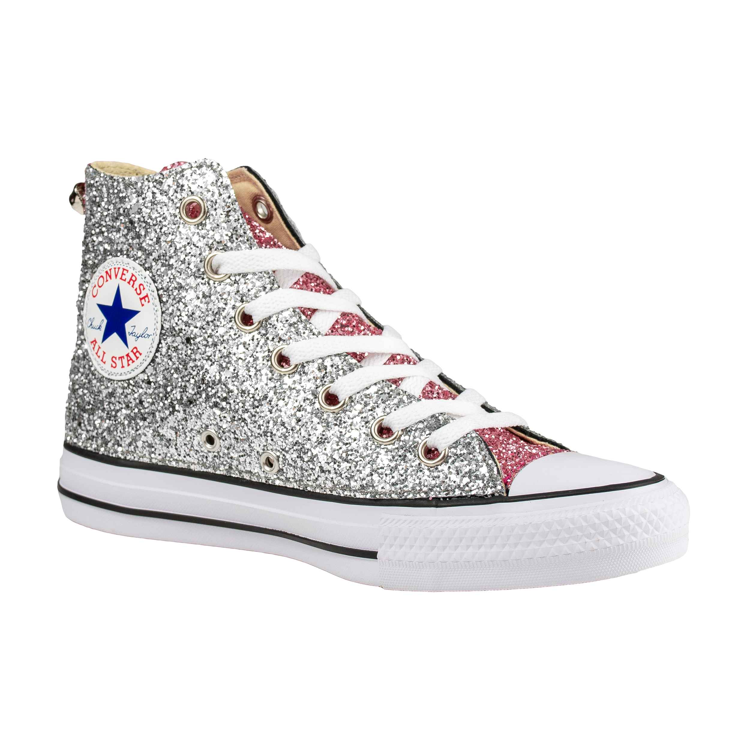CONVERSE PERSONALIZZATE ARGENTO ZOEY - Image 3