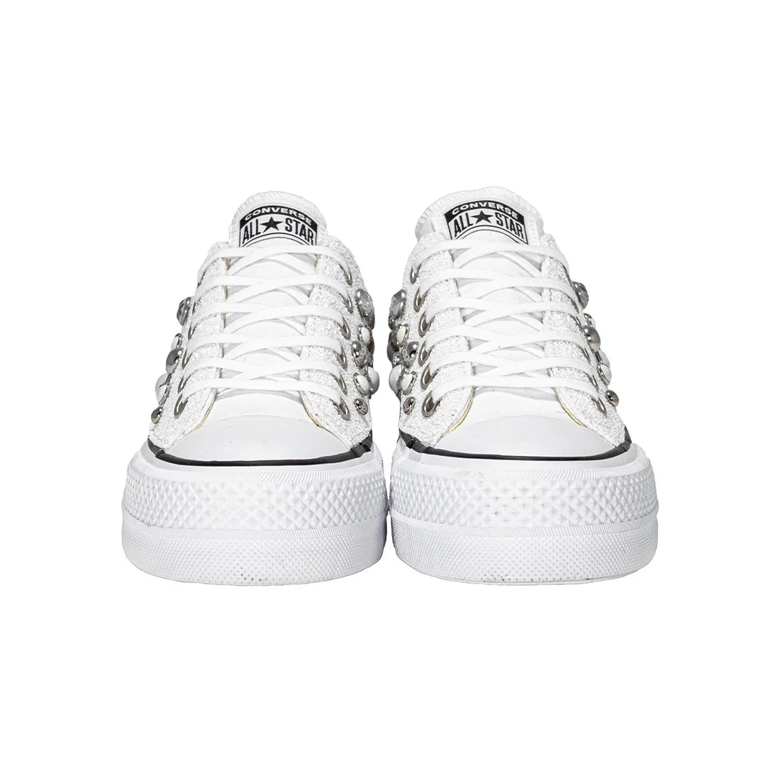 CONVERSE PLATFORM PERSONALIZZATE BIANCA AGAZIA - Image 4