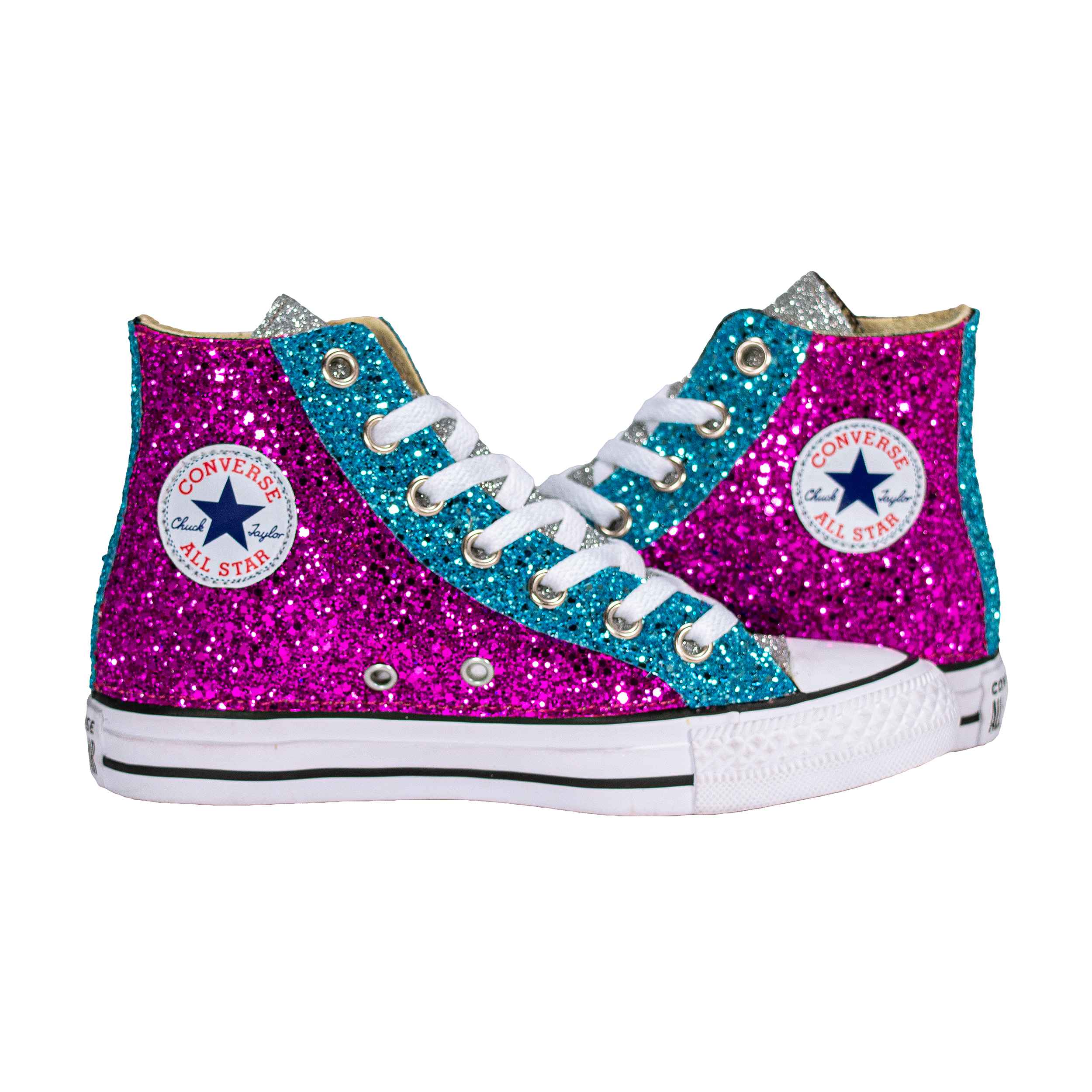 CONVERSE PERSONALIZZATE FUXIA NASSAU