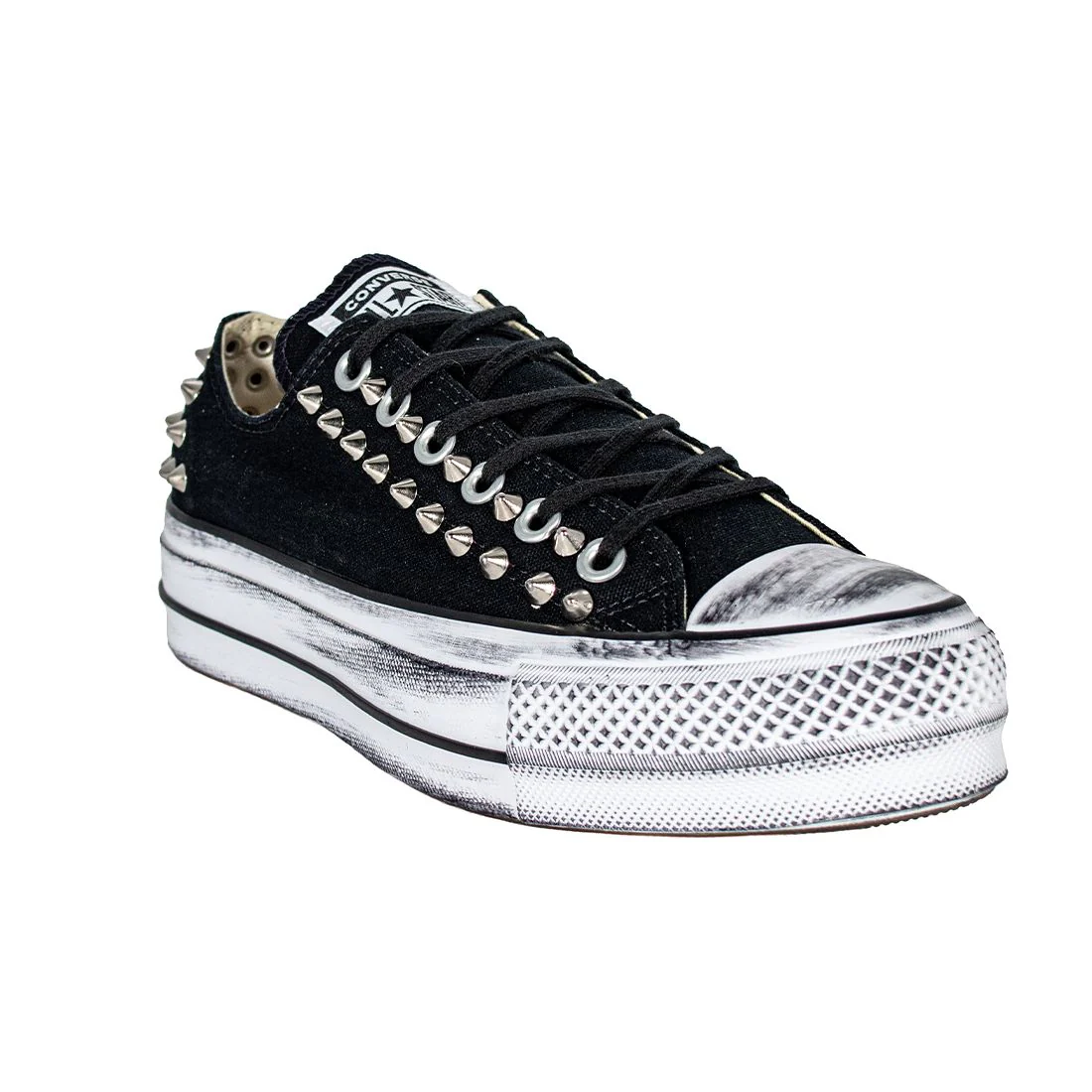 CONVERSE PLATFORM PERSONALIZZATE NERA CANBERRA - Image 3