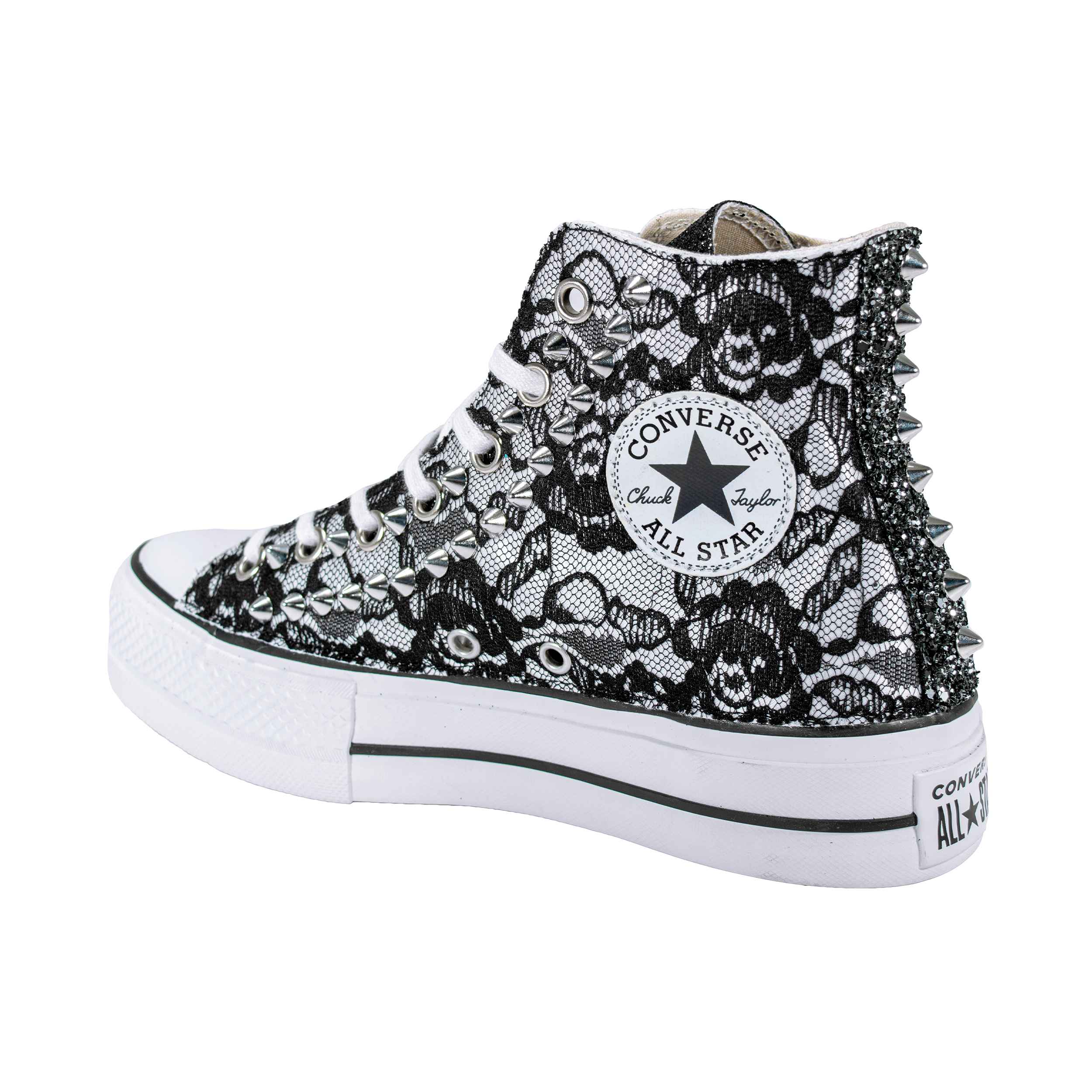 CONVERSE PLATFORM PERSONALIZZATE NERA MERLIN - Image 5