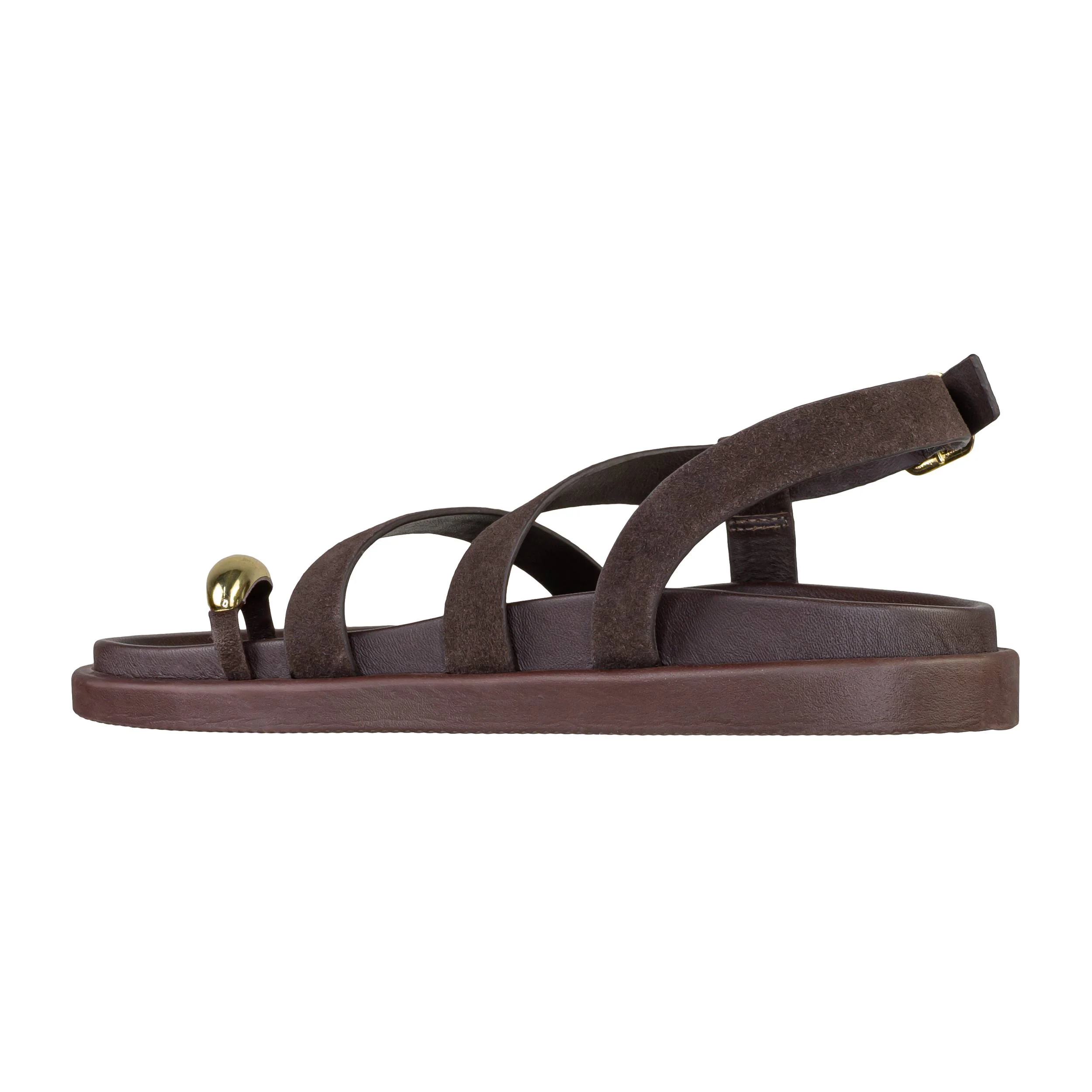 MOSAIC F-8221 SANDALO SUEDE BROWN - Image 3