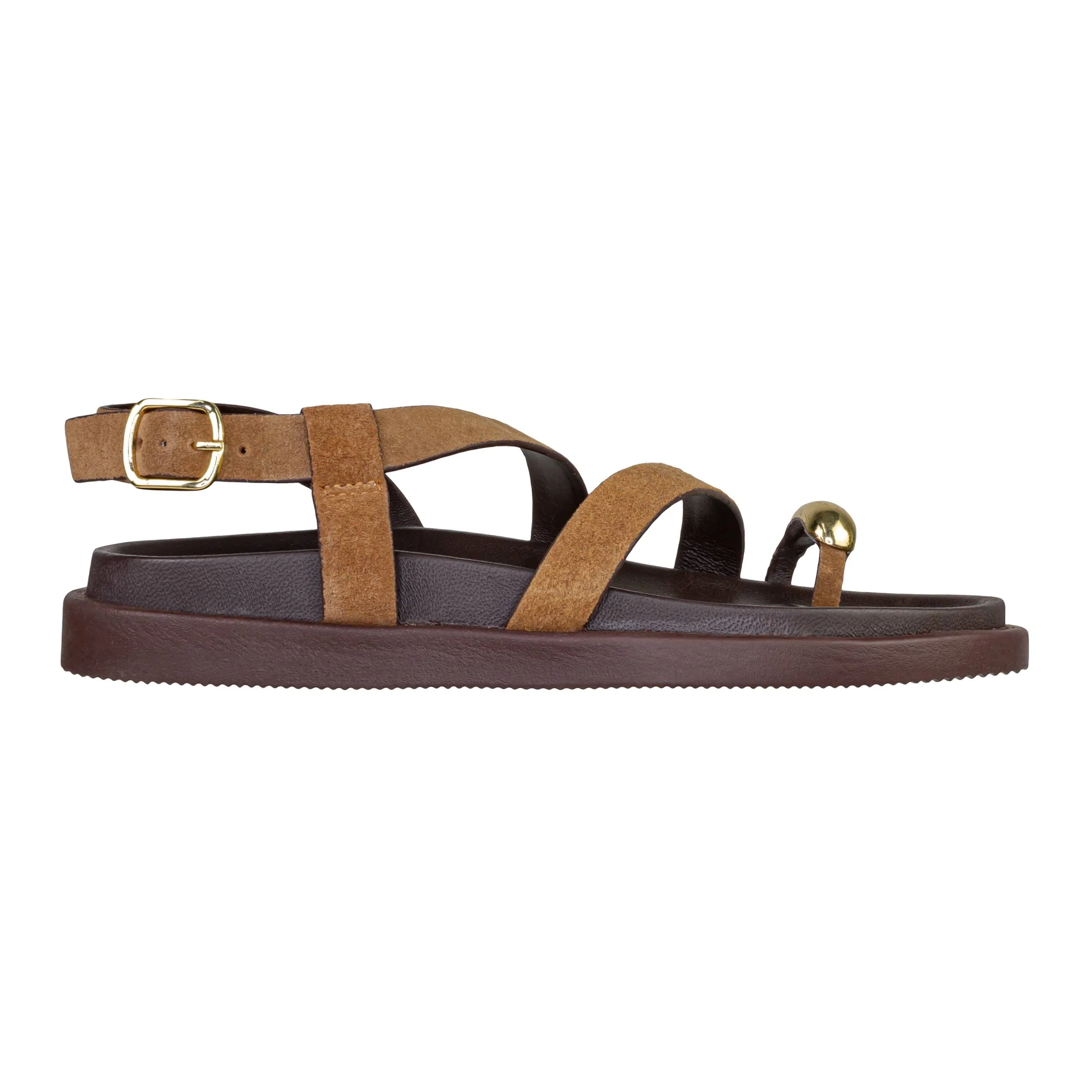 MOSAIC F-8221 SANDALO SUEDE LIGHT BROWN