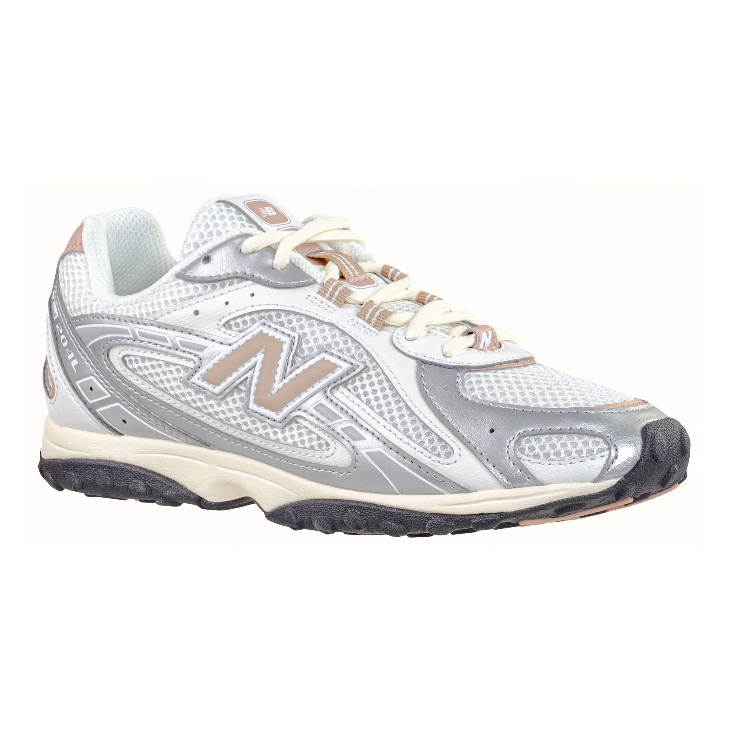 NEW BALANCE U204LSWA WHITE-SILVER - Image 2