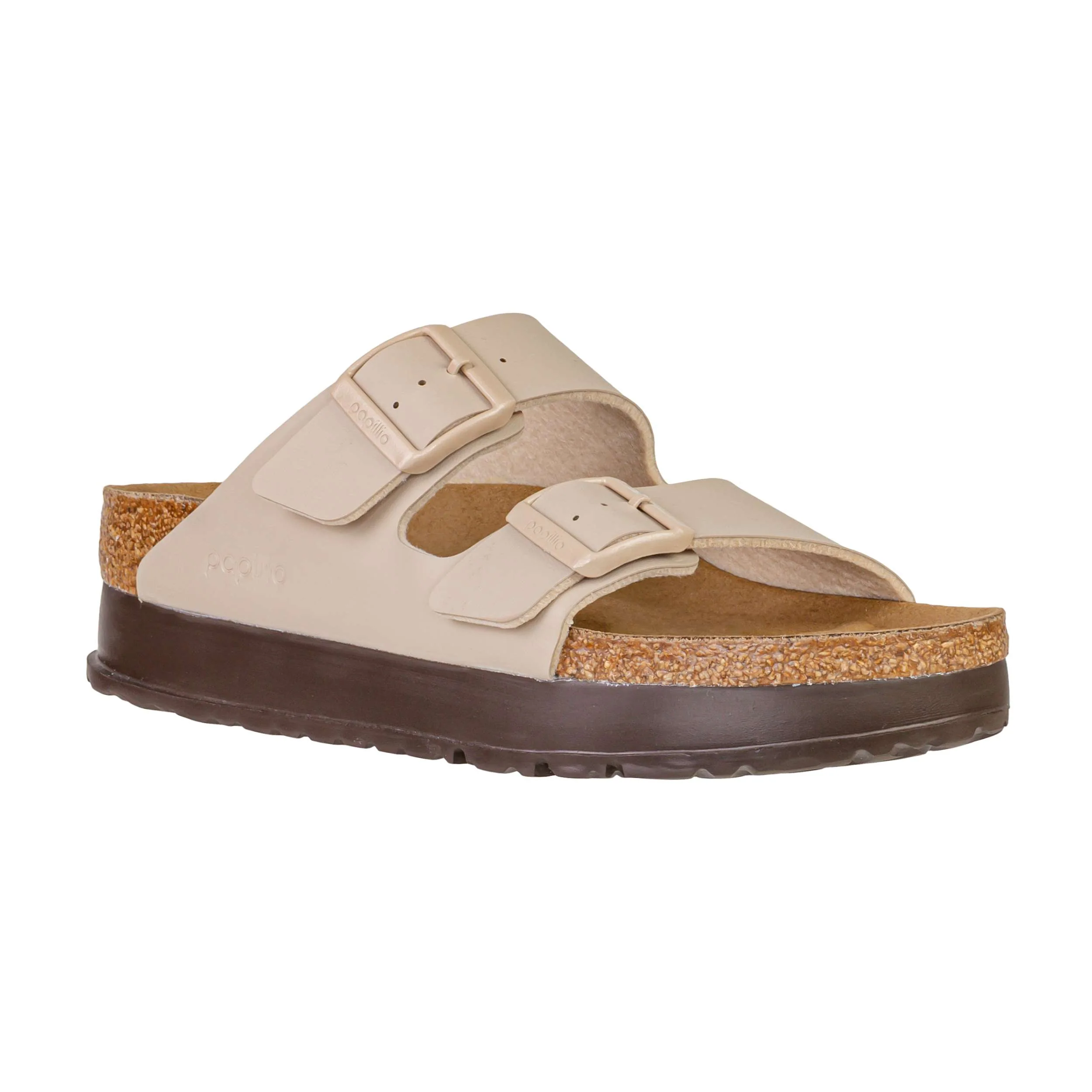 PAPILLIO by BIRKENSTOCK 1031261 ARIZONA PLATFORM SANDCASTLE VEGAN - Image 2