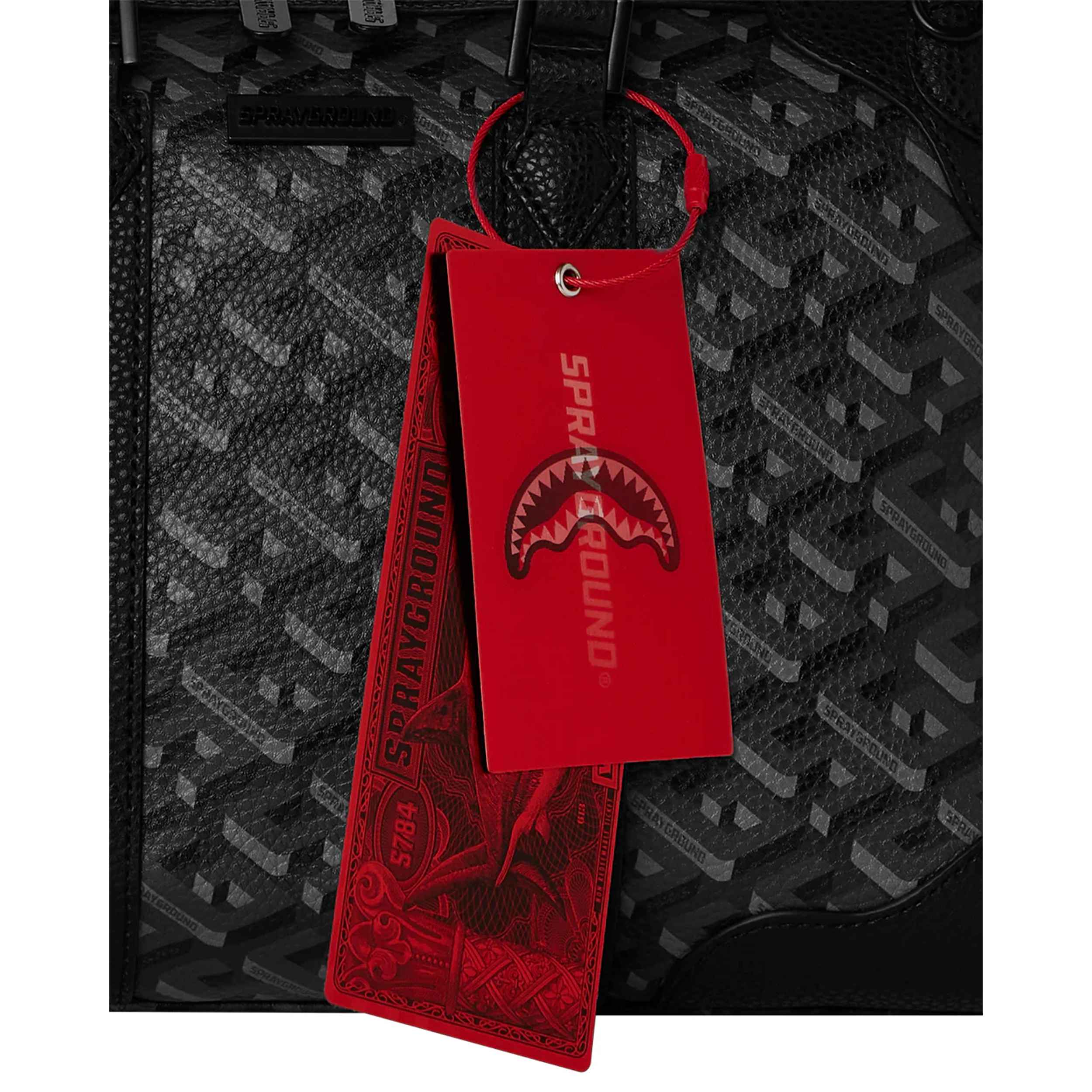 SPRAYGROUND 3DSG BLACKOUT MINI TRIANGLE DUFFLE - Image 6