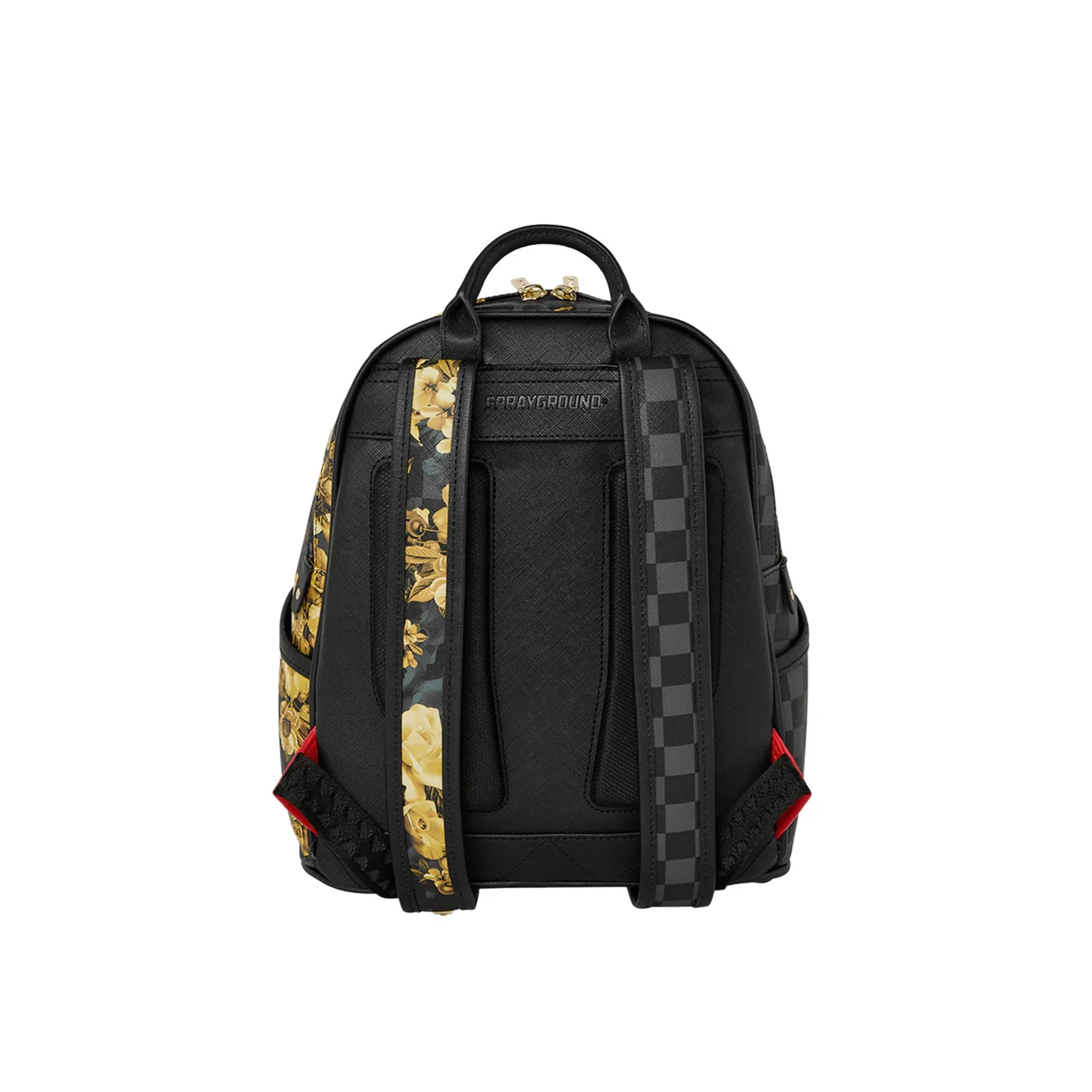 SPRAYGROUND GOLD FLORAL REMIX SAVAGE BACKPACK - Image 3