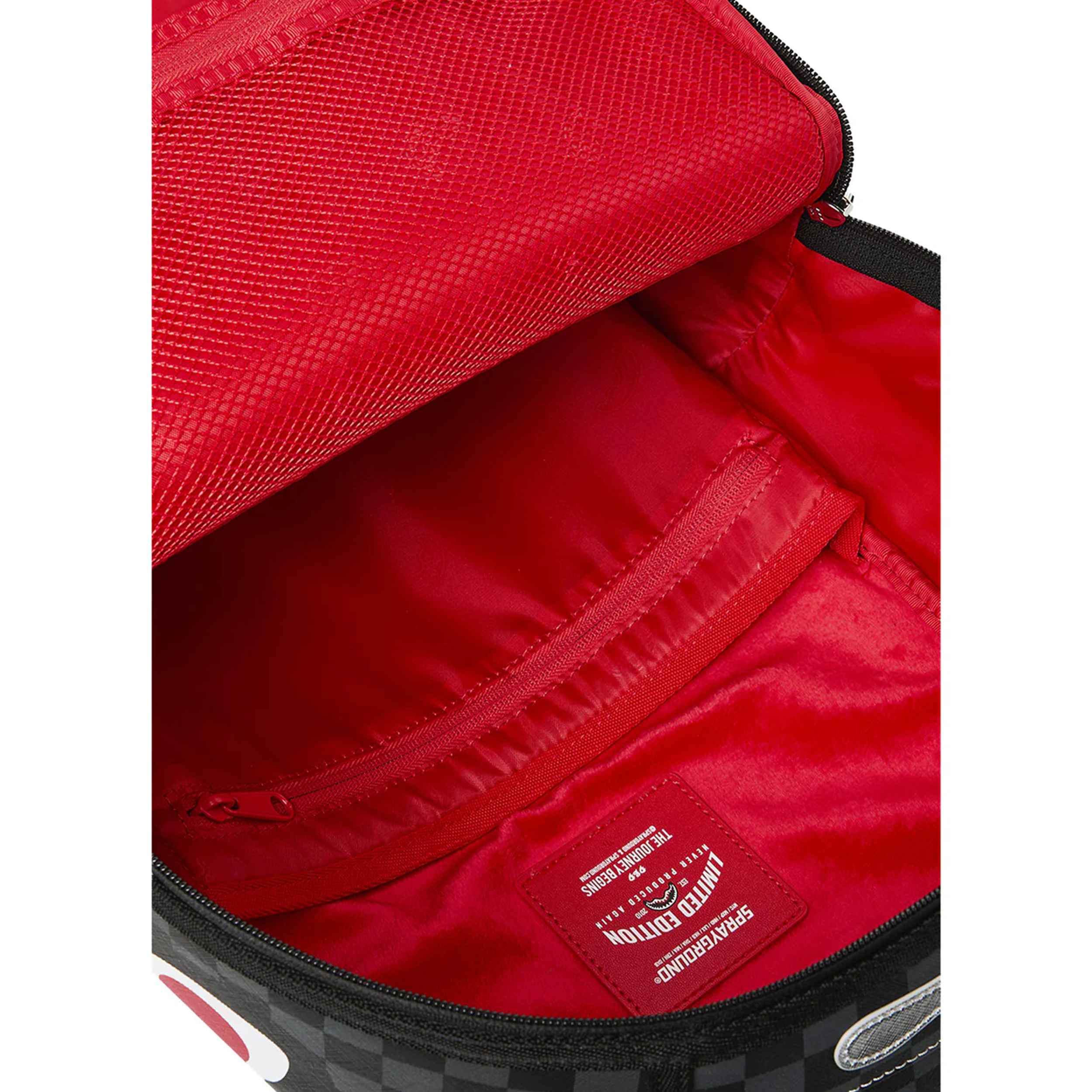 SPRAYGROUND SILVER SIDE DRIP BACKPACK - Image 4