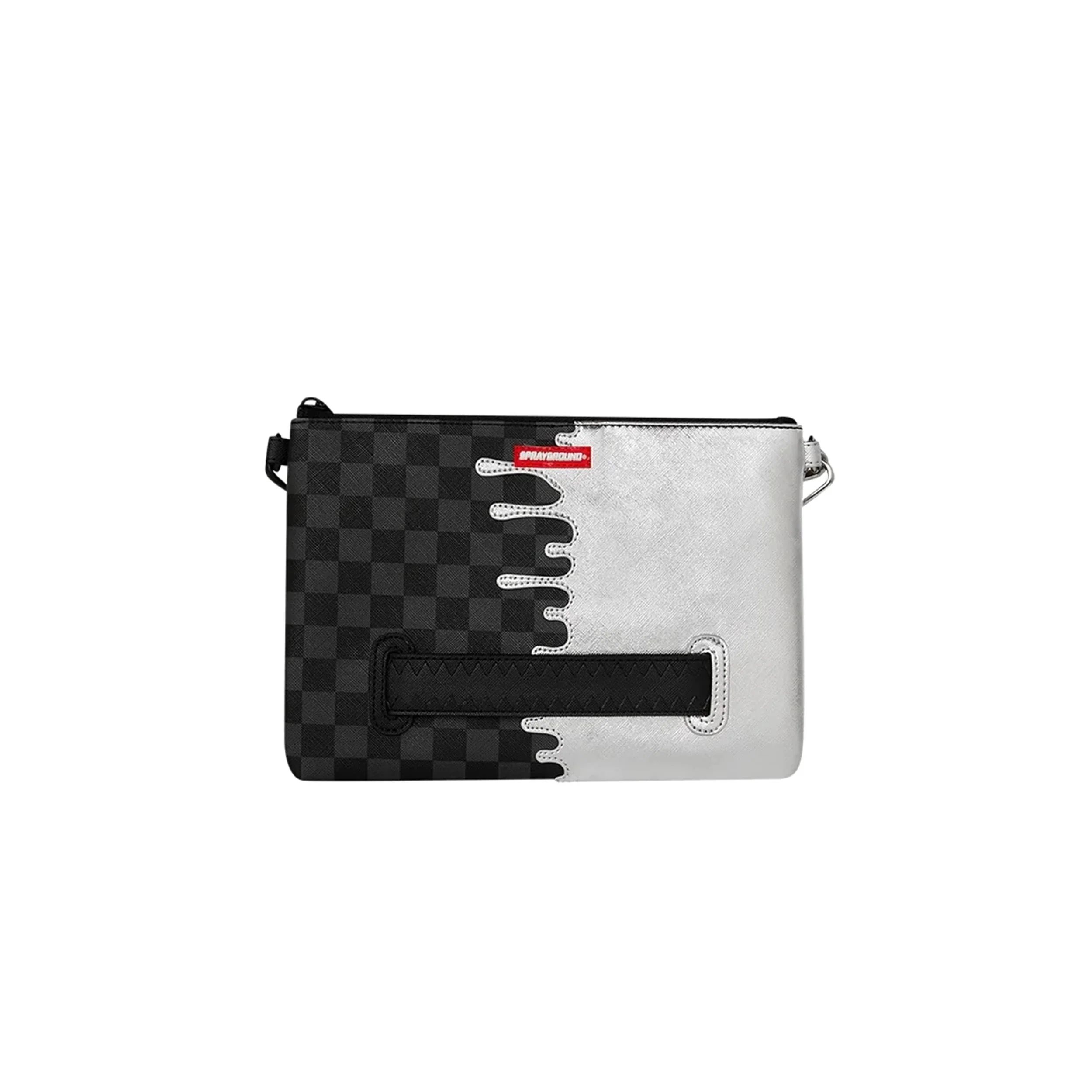 SPRAYGROUND SILVER SIDE DRIP CROSSOVER CLUTCH - Image 4