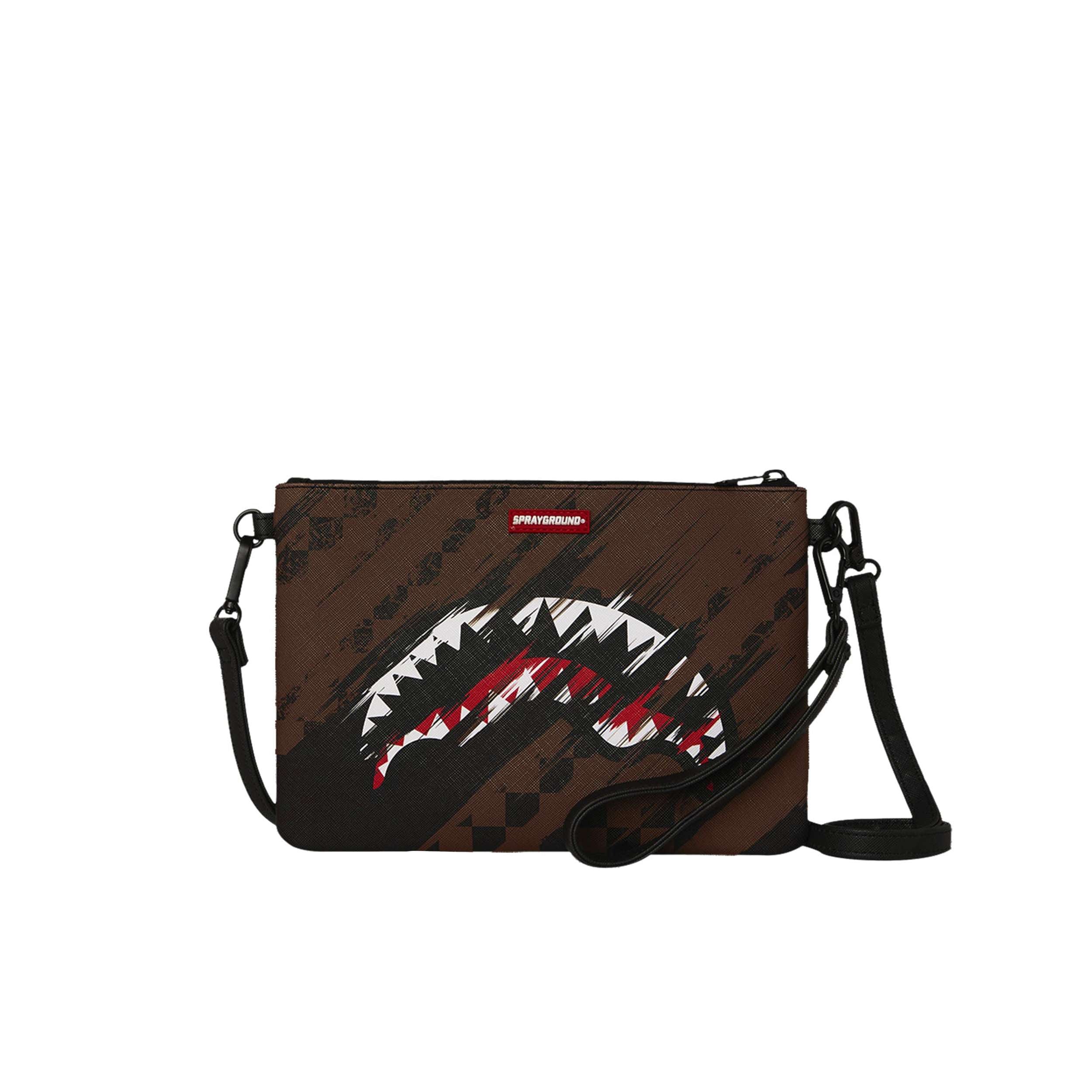 SPRAYGROUND SMEARED GRUNGE CROSSOVER CLUTCH - Image 2