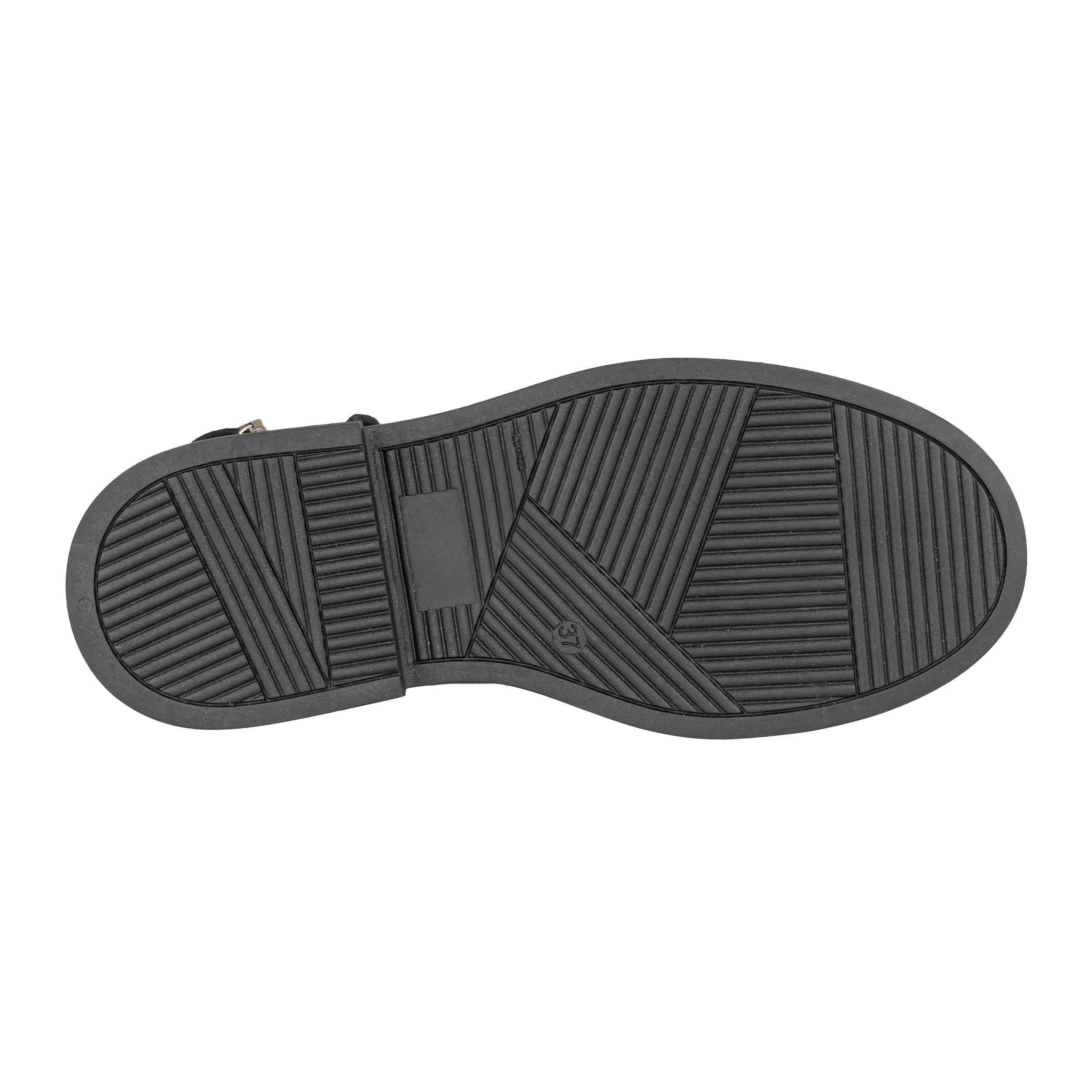 THE FLOW 601 STIVALETTO PELLE ANTRACITE - Image 4