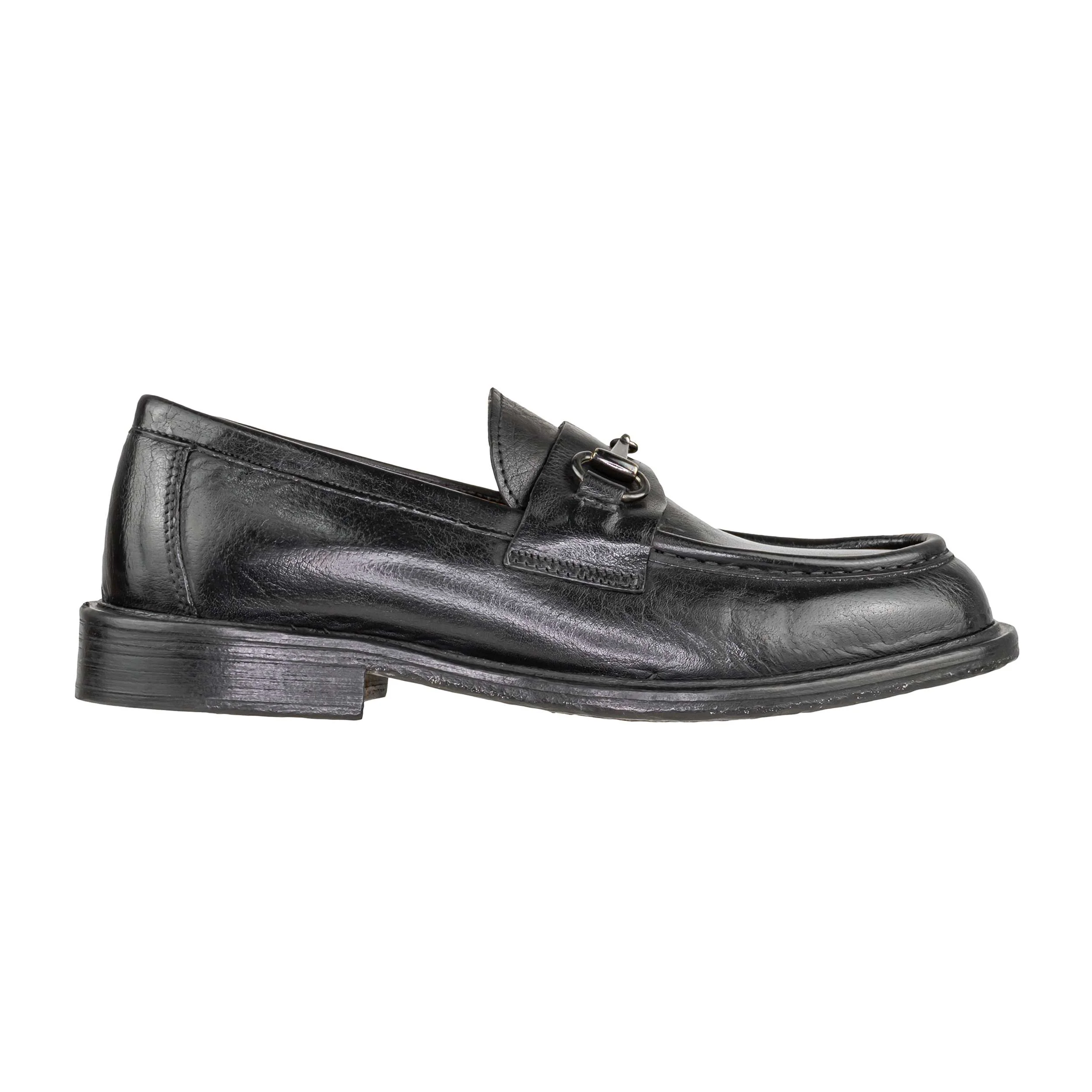VENI 9801 MOCASSINO BUFALO NERO